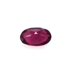 GLASSFILLED RUBY CUT OVAL 5X3MM 0.43 Cts.