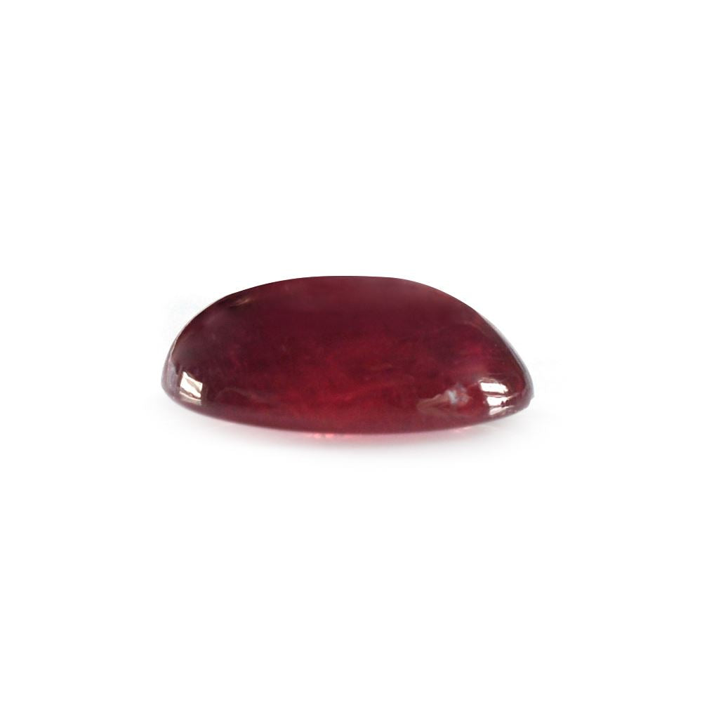 GLASSFILLED RUBY OVAL CAB (RED COLOR) 8X6MM 1.80 Cts.