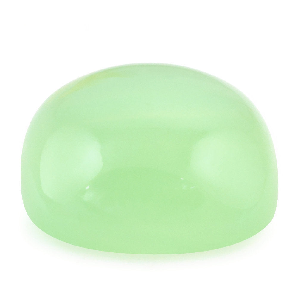 DYED SEA GREEN CHALCEDONY CUSHION CAB 16MM 15.03 Cts.