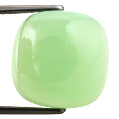 DYED SEA GREEN CHALCEDONY CUSHION CAB 16MM 15.03 Cts.