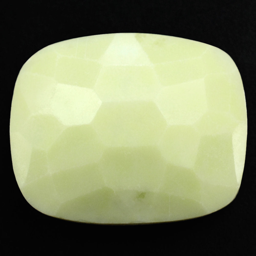 SERPENTINE IRREGULAR FACET BRIOLETTE CUSHION 16X13MM 8.92 Cts.