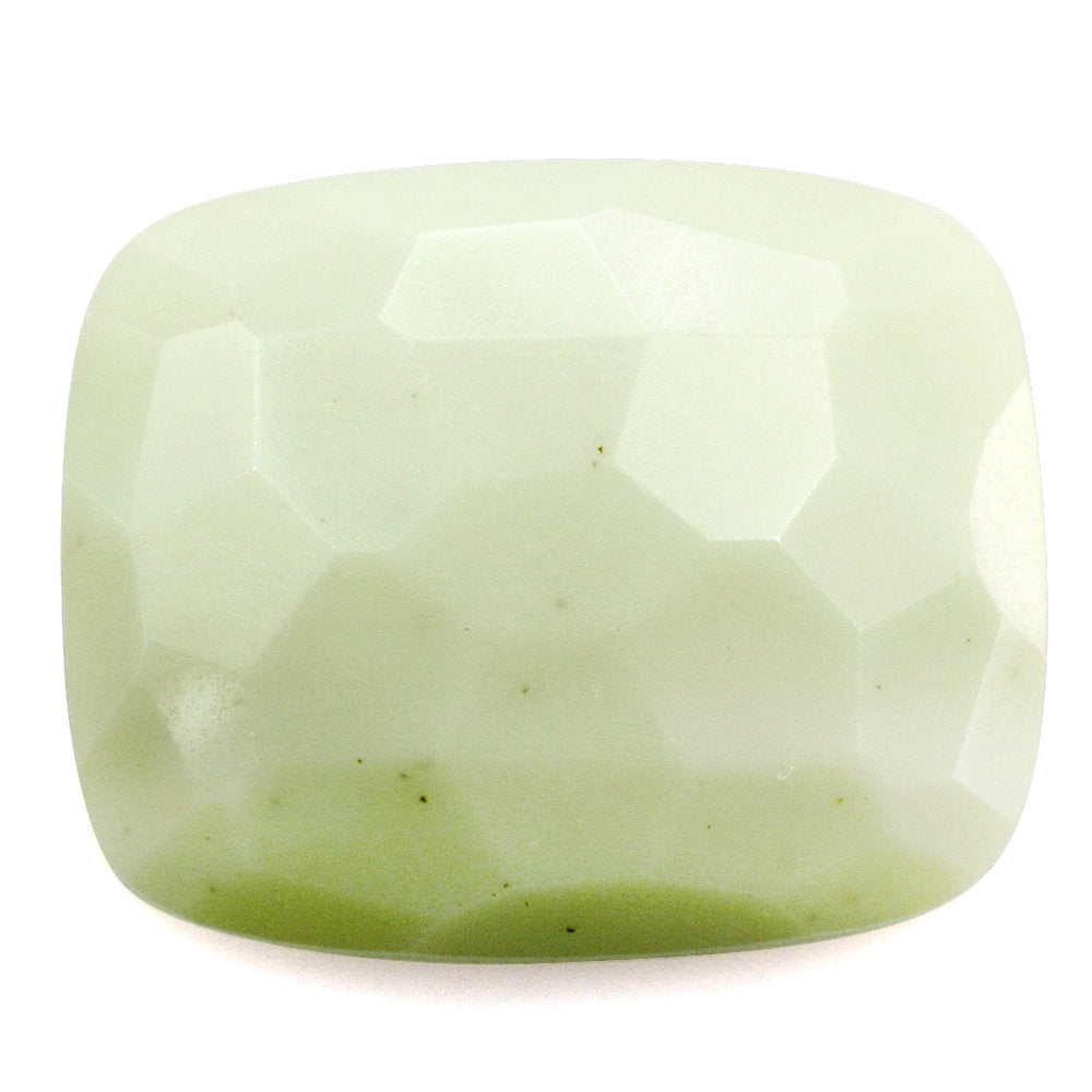 SERPENTINE IRREGULAR FACET CUSHION CAB 16X13MM 6.75 Cts.