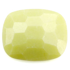 SERPENTINE IRREGULAR FACET CUSHION CAB 16X13MM 6.51 Cts.