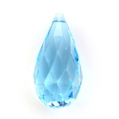 SKY BLUE TOPAZ ROSE CUT DROPS (FULL DRILL) 19X9MM 12.35 Cts.