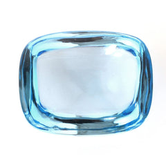 SKY BLUE TOPAZ CUSHION CAB 16X13MM 15.57 Cts.