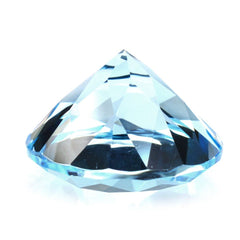SKY BLUE TOPAZ CUT ROUND 14MM 12.20 Cts.