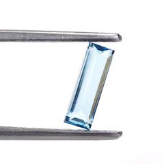 SKY BLUE TOPAZ CUT BAGUETTE 9X3MM 0.80 Cts.