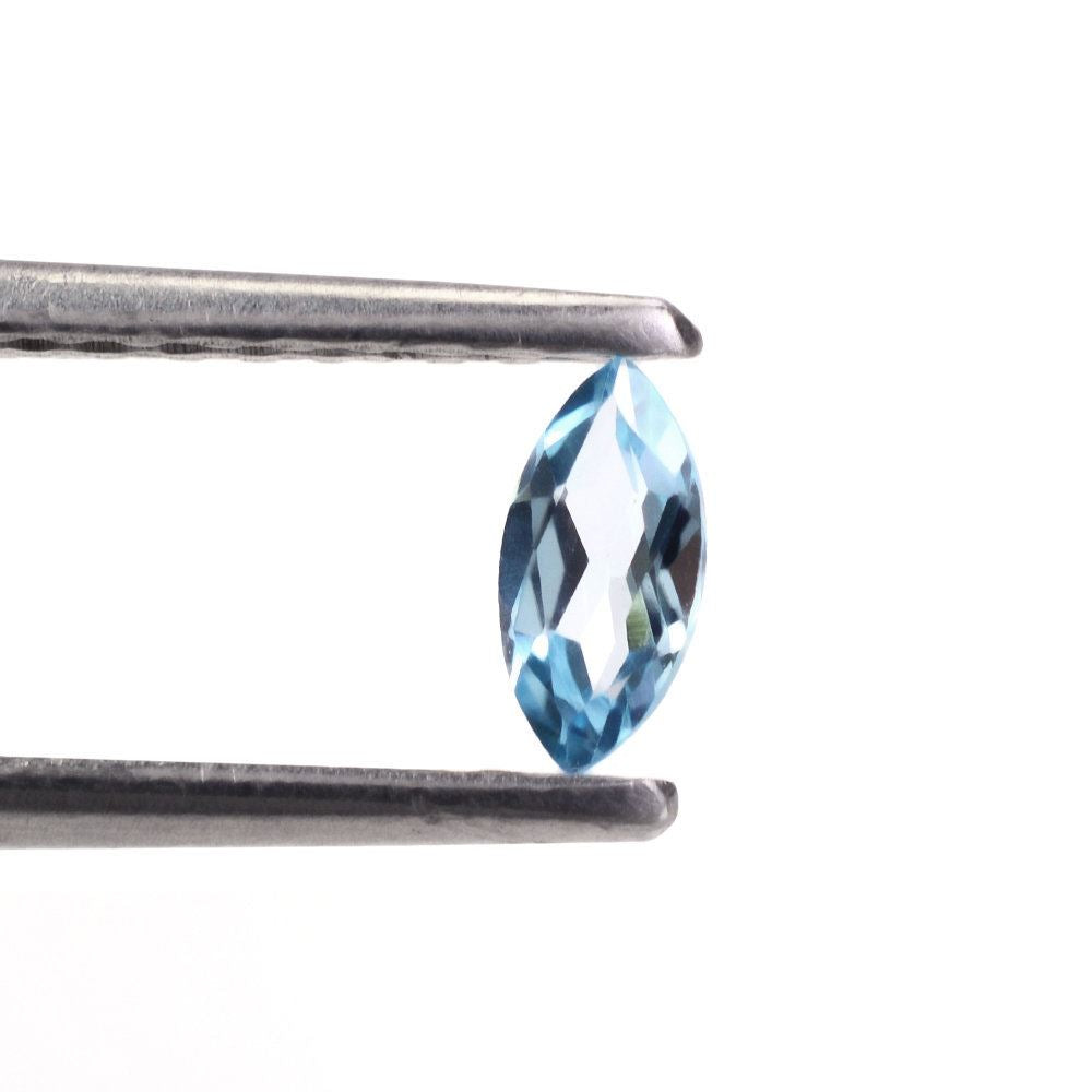 SKY BLUE TOPAZ CUT MARQUISE 6X3MM 0.27 Cts.