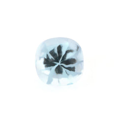 SKY BLUE TOPAZ BUFFTOP WITH CONCAVE TWISTED CUSHION (DES#31) 6MM 1.55 Cts.