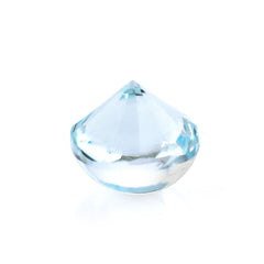 SKY BLUE TOPAZ BUFFTOP WITH CONCAVE TWISTED CUSHION (DES#31) 6MM 1.55 Cts.