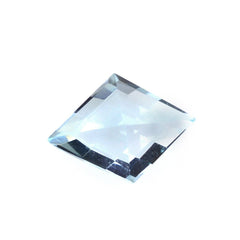 SKY BLUE TOPAZ DIAGONAL CHECKER CUT FANCY KITE SHAPE 8X6MM 1.06 Cts.