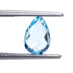 SKY BLUE TOPAZ BRIOLETTE PEAR 9X6MM 1.57 Cts.