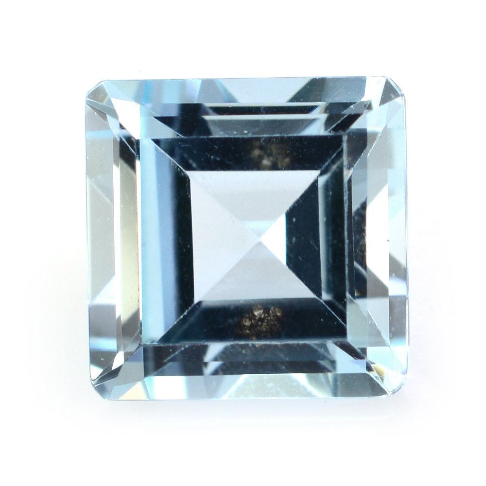 SKY BLUE TOPAZ CUT SQUARE - OCTAGON 8MM 2.90 Cts.