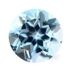 SKY BLUE TOPAZ CUT ROUND 8MM 2.28 Cts.