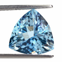 SKY BLUE TOPAZ CUT TRILLION 14MM 10.62 Cts.