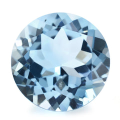 SKY BLUE TOPAZ CUT ROUND 14MM 11.67 Cts.
