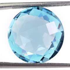 SKY BLUE TOPAZ BRIOLETTE ROUND 16MM 12.85 Cts.