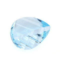 SKY BLUE TOPAZ CONCAVE LEAF (DES#65) 10X8MM 2.52 Cts.