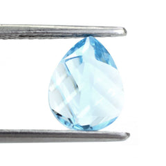 SKY BLUE TOPAZ CONCAVE LEAF (DES#65) 10X8MM 2.52 Cts.