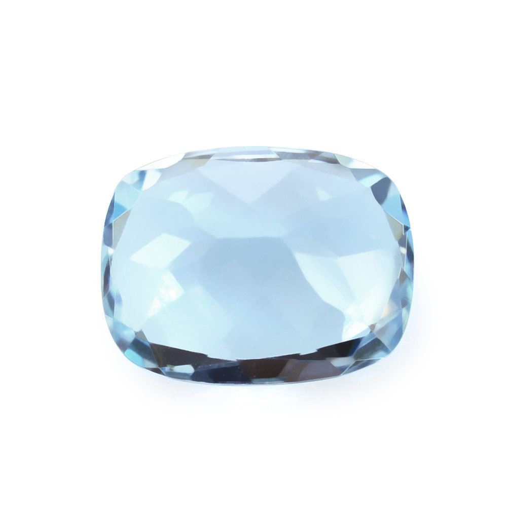 SKY BLUE TOPAZ CUT CUSHION 9X7MM 2.30 Cts.