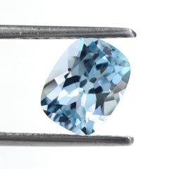 SKY BLUE TOPAZ CUT CUSHION 9X7MM 2.30 Cts.