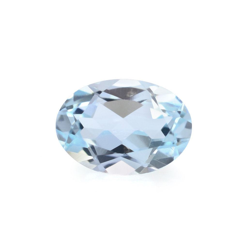 SKY BLUE TOPAZ CUT OVAL 7X5MM 0.88 Cts.