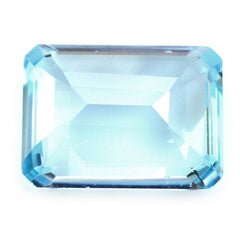 SKY BLUE TOPAZ CUT OCTAGON 18X13MM 17.95 Cts.
