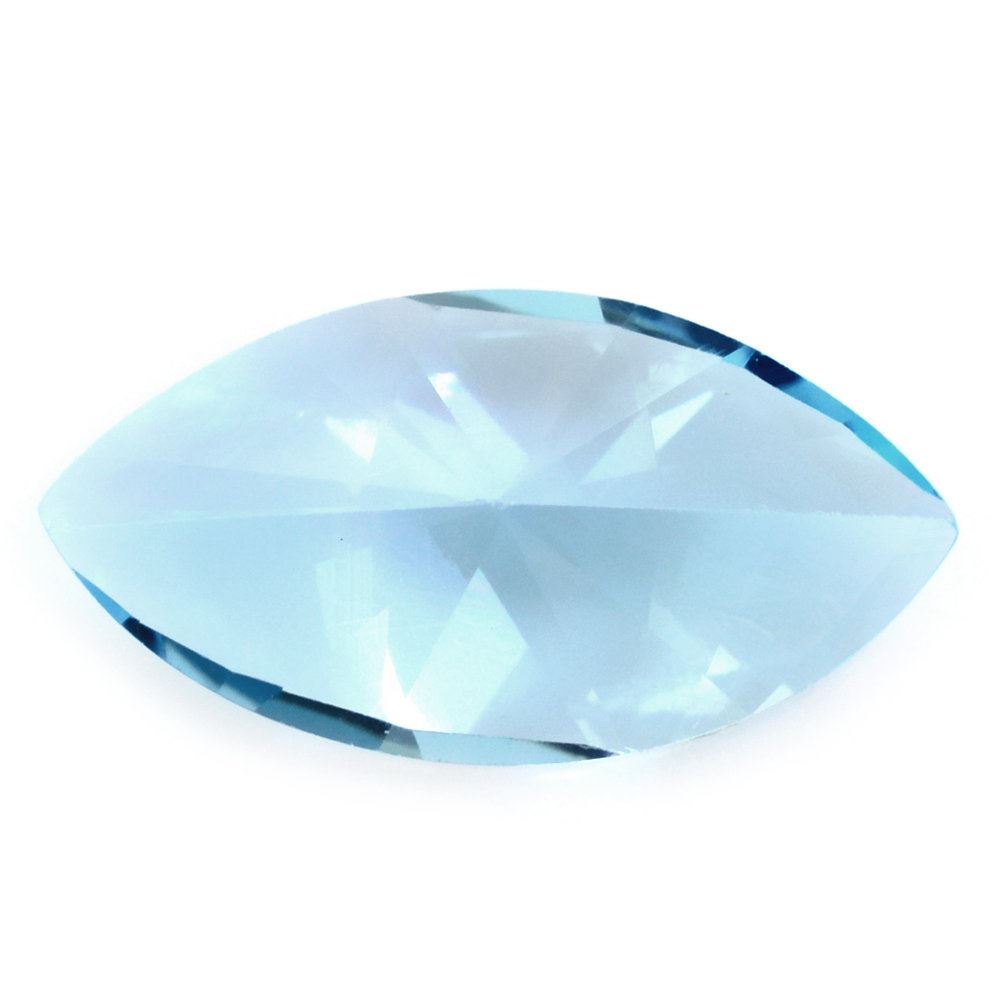 SKY BLUE TOPAZ FANCY CUT MARQUISE 16X8MM 4.53 Cts.