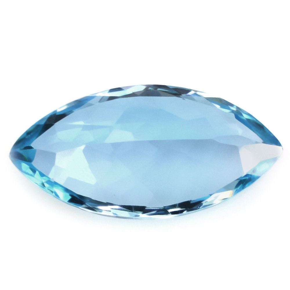 SKY BLUE TOPAZ CUT MARQUISE (TOP) 26X13MM 19.57 Cts.