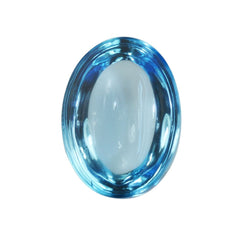 SKY BLUE TOPAZ CUT OVAL CAB 15X11MM 11.86 Cts.
