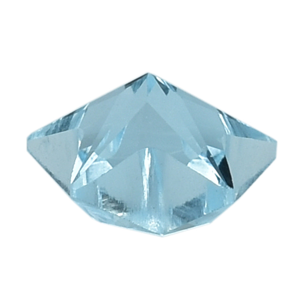 SKY BLUE TOPAZ CUT STAR 6MM (THICKNESS:-3.90-4.30MM) 0.79 Cts.