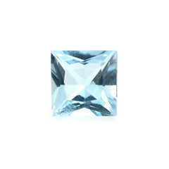 SKY BLUE TOPAZ PRINCESS CUT SQUARE (TOP/CLEAN) 6X6MM 1.20 Cts.