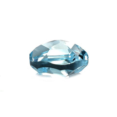 SKY BLUE TOPAZ PENTAGON CUT TABLE WITH STAR CUT BACK ROUND 8X8MM 2.35 Cts.