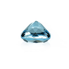 TOPAZ SKY BLUE CHECKER CUT CUSHION (TOP) (CLEAN) 9X9 MM 4.05 CTS