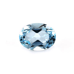 SKY BLUE TOPAZ CUT OVAL (NORMAL/CLEAN) 8.00X6.00 MM 1.48 Cts.