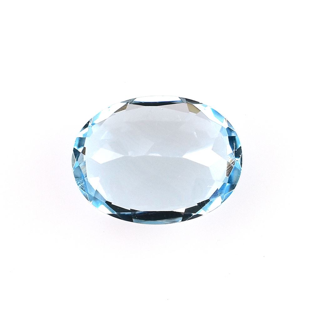 SKY BLUE TOPAZ CUT OVAL (NORMAL/CLEAN) 8.00X6.00 MM 1.48 Cts.