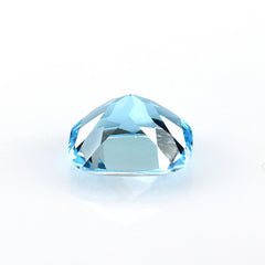 SKY BLUE TOPAZ CUT CUSHION (TOP/CLEAN) 10.00X10.00 MM 4.55 Cts.