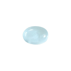SKY BLUE TOPAZ PLAIN OVAL CAB (NORMAL)(SI) 7.00X5.00 MM 1.05 Cts.