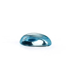 SKY BLUE TOPAZ PLAIN OVAL CAB (NORMAL)(CLEAN) 12.00X8.00 MM 4.20 Cts.