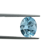 SKY BLUE TOPAZ CUT OVAL (TOP)(HI) 11.00X9.00 MM 3.50 Cts.