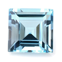SKY BLUE TOPAZ CUT SQUARE 12MM 9.78 Cts.
