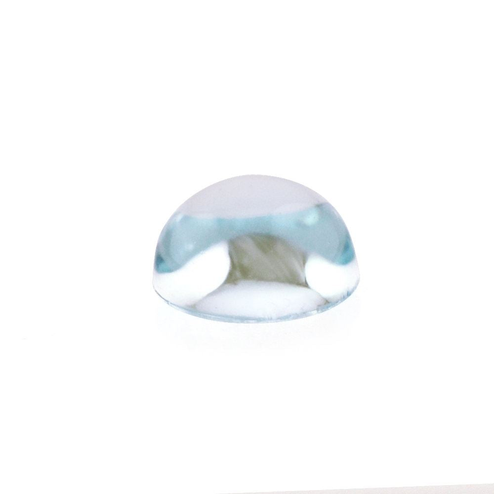 SKY BLUE TOPAZ ROUND CAB 4MM 0.37 Cts.