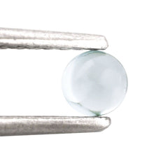 SKY BLUE TOPAZ ROUND CAB 4MM 0.37 Cts.