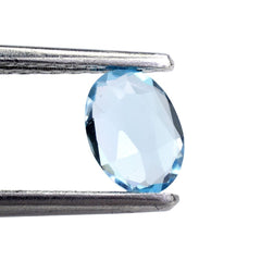 SKY BLUE TOPAZ CUT OVAL 7X5MM 0.81 Cts.