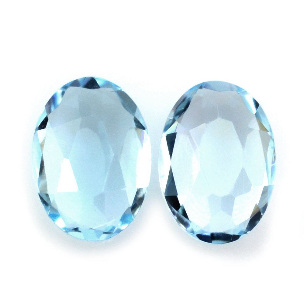 SKY BLUE TOPAZ CUT OVAL 7X5MM 0.81 Cts.