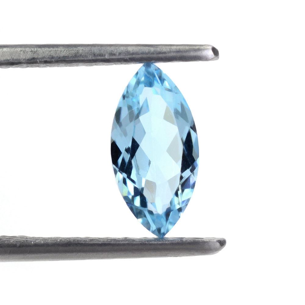 SKY BLUE TOPAZ CUT MARQUISE 10X5MM 1.15 Cts.