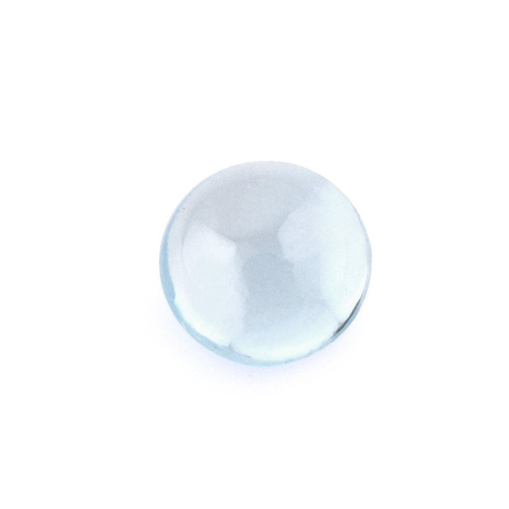 SKY BLUE TOPAZ ROUND CAB 4.50MM 0.44 Cts.
