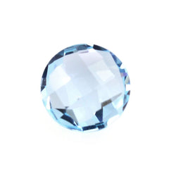 SKY BLUE TOPAZ BRIOLETTE ROUND 6MM 0.93 Cts.