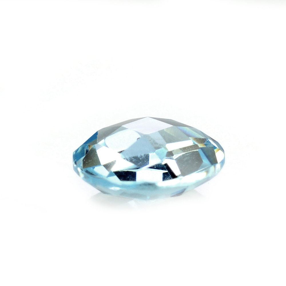 SKY BLUE TOPAZ BRIOLETTE ROUND 6MM 0.93 Cts.