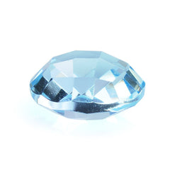 SKY BLUE TOPAZ BRIOLETTE ROUND 9.80MM 4.58 Cts.